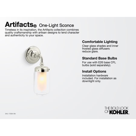 A large image of the Kohler Lighting 72584 Alternate Image