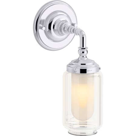 A large image of the Kohler Lighting 72584 Polished Chrome