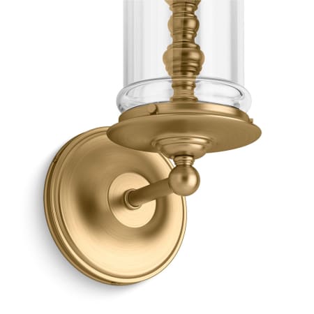 A large image of the Kohler Lighting 22545-SC01 22545-SC01 in Modern Brushed Gold Detail