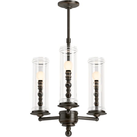 A large image of the Kohler Lighting 23342-CH03 Oil Rubbed Bronze