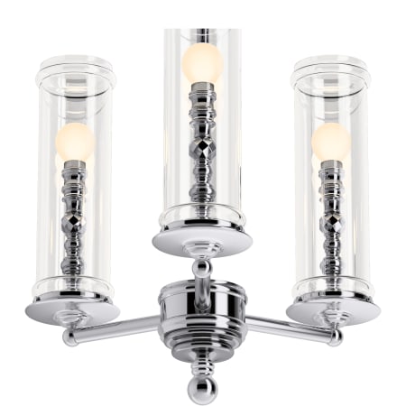 A large image of the Kohler Lighting 23342-CH03 23342-CH03 in Polished Chrome Detail 1