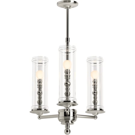 A large image of the Kohler Lighting 23342-CH03 Polished Nickel