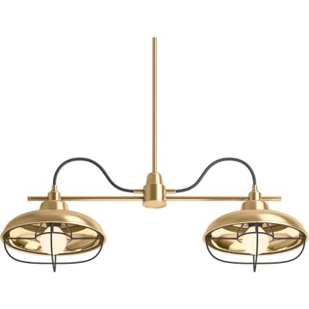 A large image of the Kohler Lighting 23660-CH02 23660-CH02 in Modern Brushed Gold - Detail