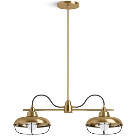 A large image of the Kohler Lighting 23660-CH02 23660-CH02 in Modern Brushed Gold - Off