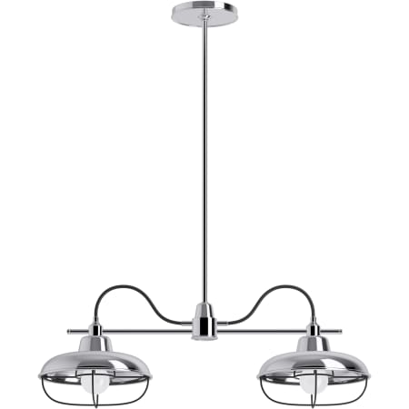 A large image of the Kohler Lighting 23660-CH02 23660-CH02 in Polished Chrome - Off