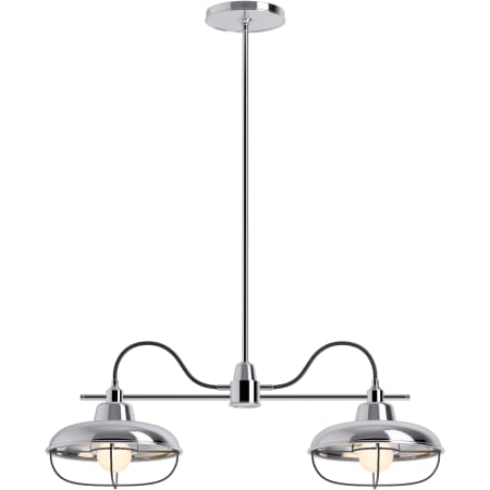 A large image of the Kohler Lighting 23660-CH02 23660-CH02 in Polished Chrome - On