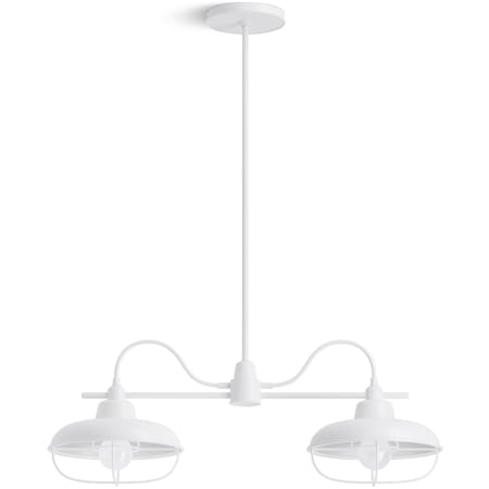 A large image of the Kohler Lighting 23660-CH02 23660-CH02 in White - Off