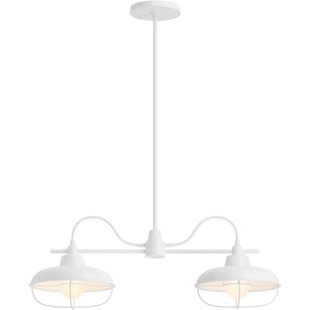 A large image of the Kohler Lighting 23660-CH02 23660-CH02 in White - On