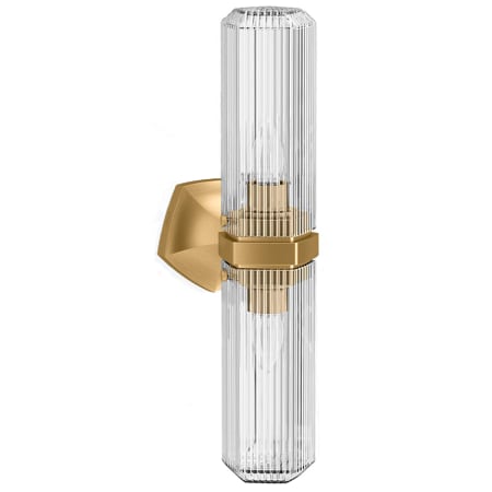 A large image of the Kohler Lighting 31777-SC02 Brushed Moderne Brass