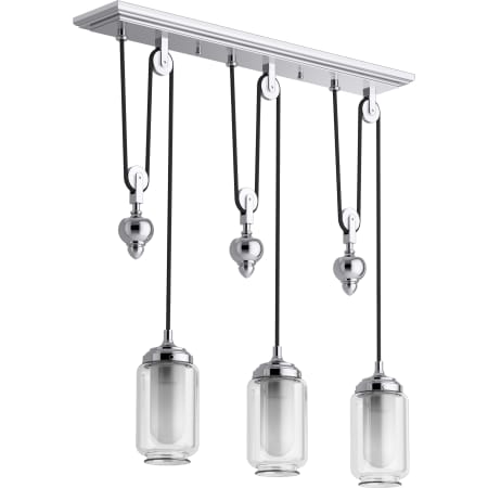 A large image of the Kohler Lighting 22659-CH03 22659-CH03 in Polished Chrome - Off