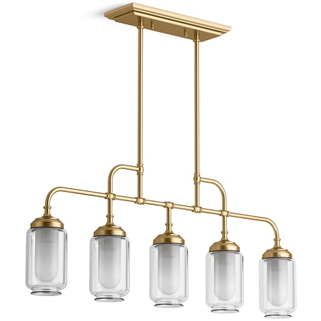 A large image of the Kohler Lighting 22660-CH05 22660-CH05 in Modern Brushed Gold - Off