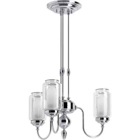 A large image of the Kohler Lighting 22657-CH03 22657-CH03 in Polished Chrome - Off