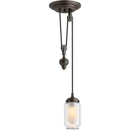A large image of the Kohler Lighting 22654-PE01 22654-PE01 in Oil Rubbed Bronze - Detail