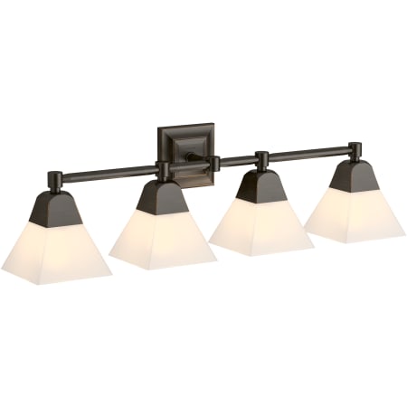 A large image of the Kohler Lighting 23689-BA04 Oil Rubbed Bronze