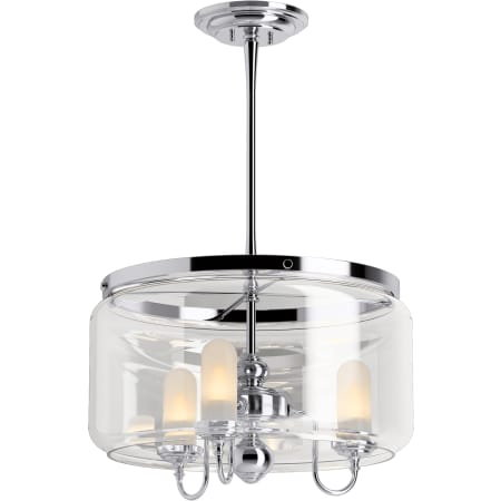 A large image of the Kohler Lighting 22656-CH03 22656-CH03 in Polished Chrome - Full