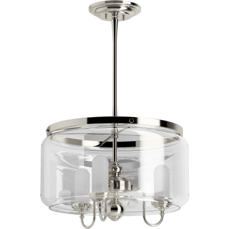 A large image of the Kohler Lighting 22656-CH03 22656-CH03 in Polished Nickel - Off