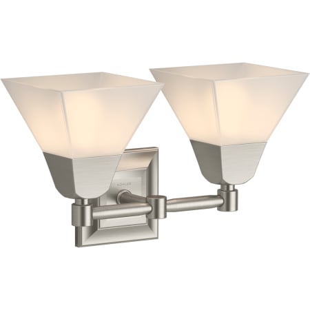 A large image of the Kohler Lighting 23687-BA02 23687-BA02 in Brushed Nickel