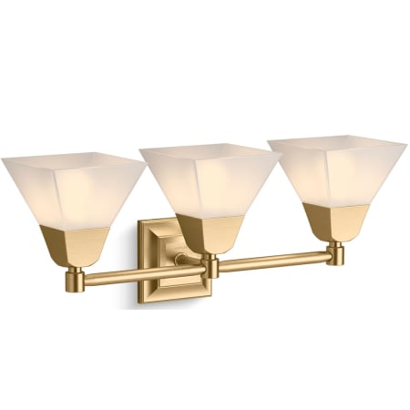 A large image of the Kohler Lighting 23688-BA03 23688-BA03 in Modern Brushed Gold - Up