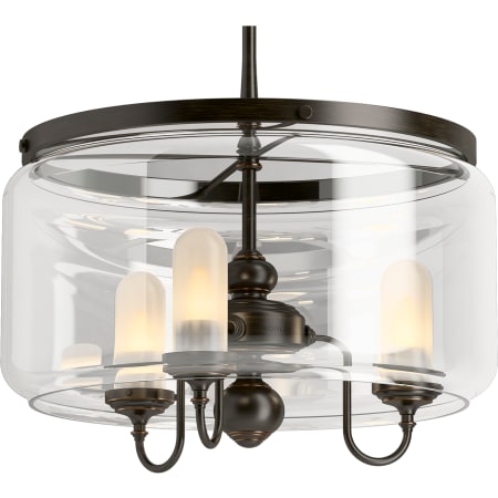 A large image of the Kohler Lighting 22656-CH03 22656-CH03 in Oil Rubbed Bronze - Detail