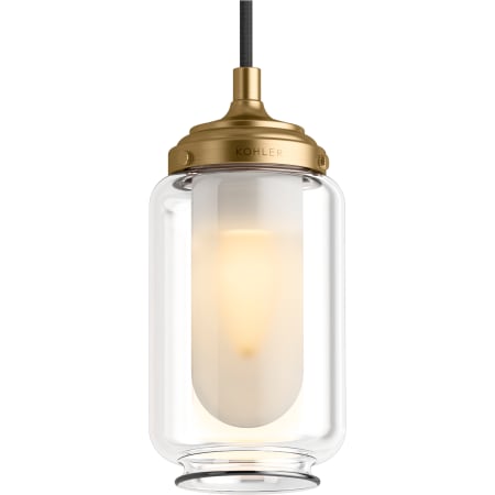 A large image of the Kohler Lighting 22659-CH03 22659-CH03 in Modern Brushed Gold - Detail