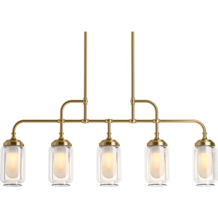 A large image of the Kohler Lighting 22660-CH05 22660-CH05 in Modern Brushed Gold - Detail