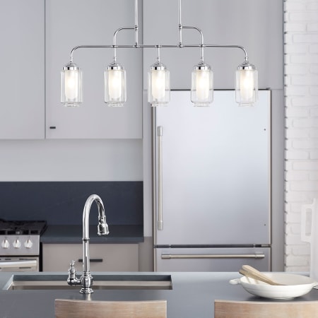 A large image of the Kohler Lighting 22660-CH05 22660-CH05 in Polished Chrome in Kitchen 1