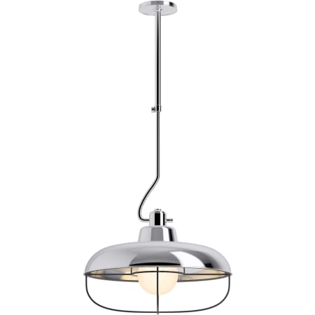 A large image of the Kohler Lighting 23664-PE01 23664-PE01 in Polished Chrome