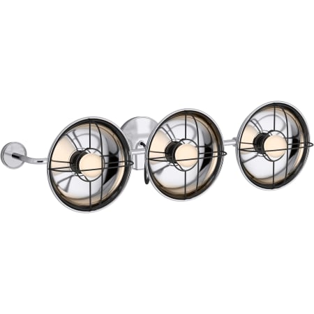 A large image of the Kohler Lighting 23665-SC03 23665-SC03 in Polished Chrome - Horizontal