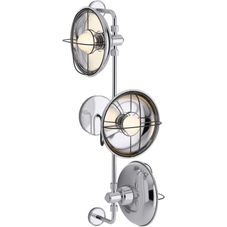 A large image of the Kohler Lighting 23665-SC03 23665-SC03 in Polished Chrome - Vertical