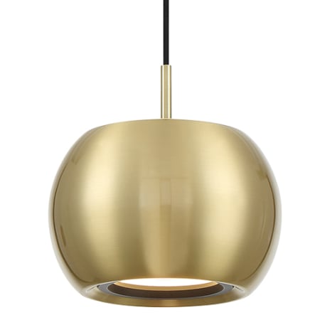 A large image of the Kovacs P5471-L Coal / Brushed Gold