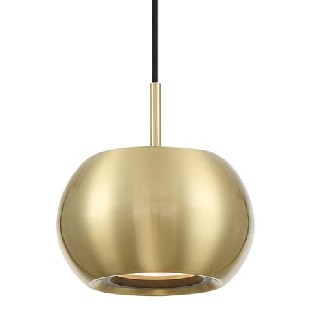 A large image of the Kovacs P5472-L Coal / Brushed Gold