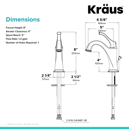 A large image of the Kraus KBF-1201 Alternate View