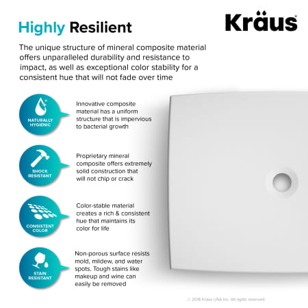 A large image of the Kraus C-KSV-3MW-1200 Resilient
