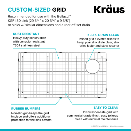 A large image of the Kraus KBG-GR2514 Alternate