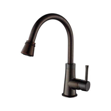 A large image of the Kraus KBU12-KPF2220-KSD30 Stainless Steel / Oil Rubbed Bronze