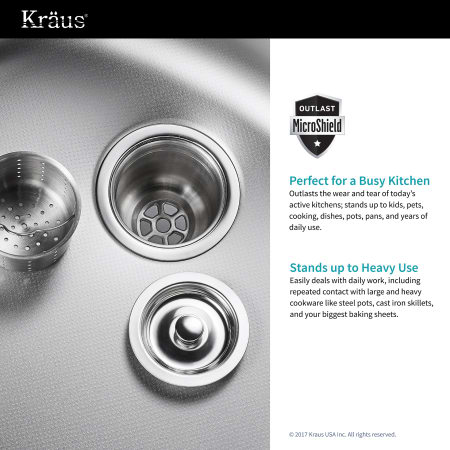 A large image of the Kraus KBU22E-1630-42 Kraus-KBU22E-1630-42-Outlast MicroShield Infographic