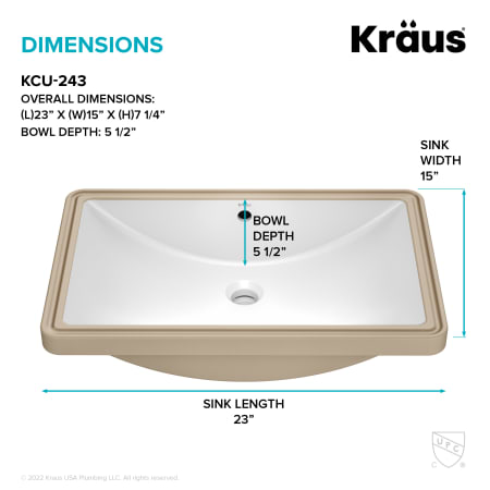 A large image of the Kraus KCU-243 Alternate Image