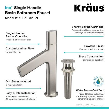 A large image of the Kraus KEF-15701 Kraus-KEF-15701-Faucet Features - 1