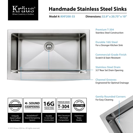 A large image of the Kraus KHF200-33-1630-42 Kraus-KHF200-33-1630-42-Sink Infographic