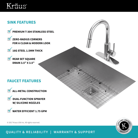 A large image of the Kraus KHU32-2620-41 Kraus-KHU32-2620-41-Combination Features - 1