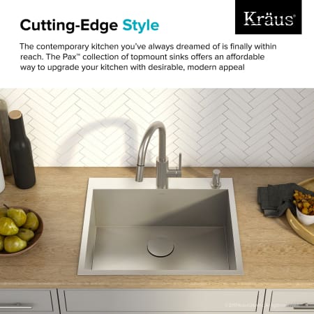 A large image of the Kraus KP1TS25S-1 Kraus-KP1TS25S-1-Cutting-Edge Style