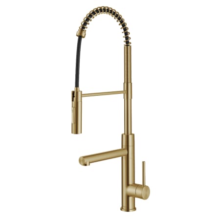 A large image of the Kraus KPF-1604 Brushed Brass