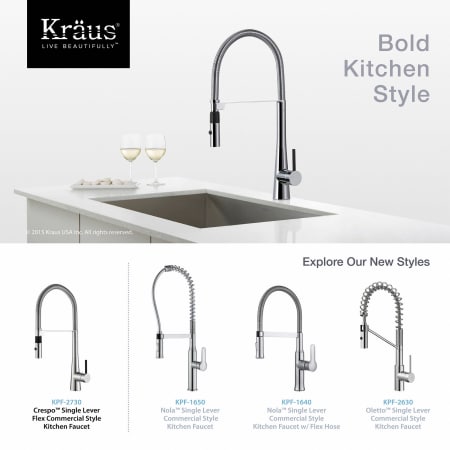 A large image of the Kraus KPF-2730 Kraus-KPF-2730-Bold Kitchen Style