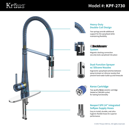 A large image of the Kraus KPF-2730 Kraus-KPF-2730-Model Features