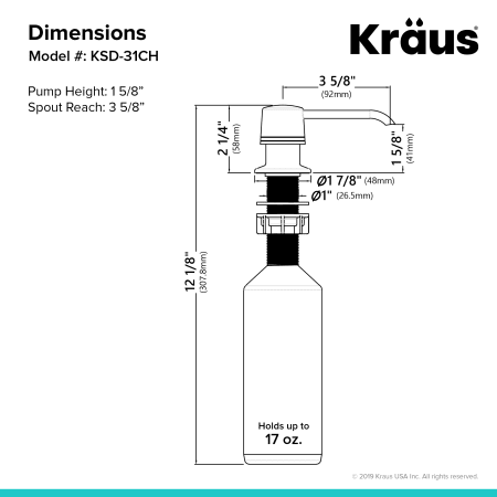A large image of the Kraus KSD-31 Alternate Image