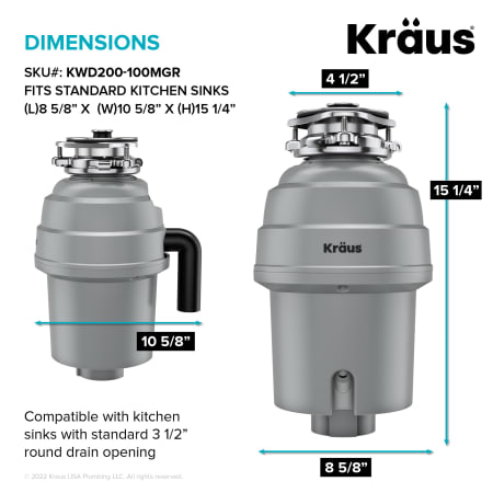 A large image of the Kraus KWD200-100 Alternate Image