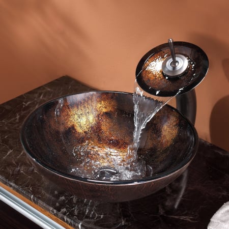 A large image of the Kraus GV-684-PU-MR Oil Rubbed Bronze