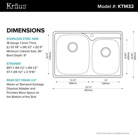 A large image of the Kraus KTM32 Alternate Image