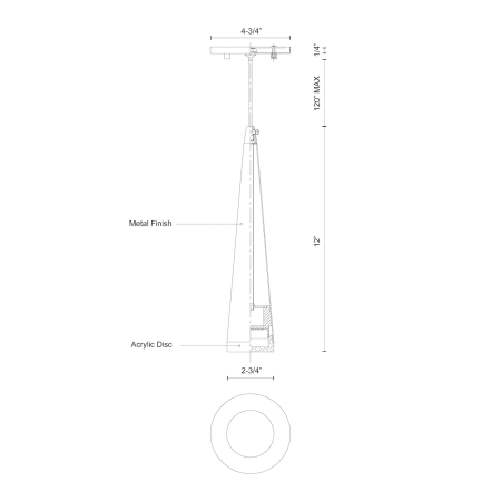 A large image of the Kuzco Lighting 401214-LED Alternate Image