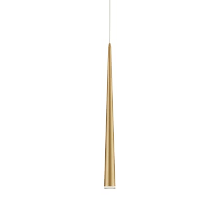 A large image of the Kuzco Lighting 401216-LED Brushed Gold